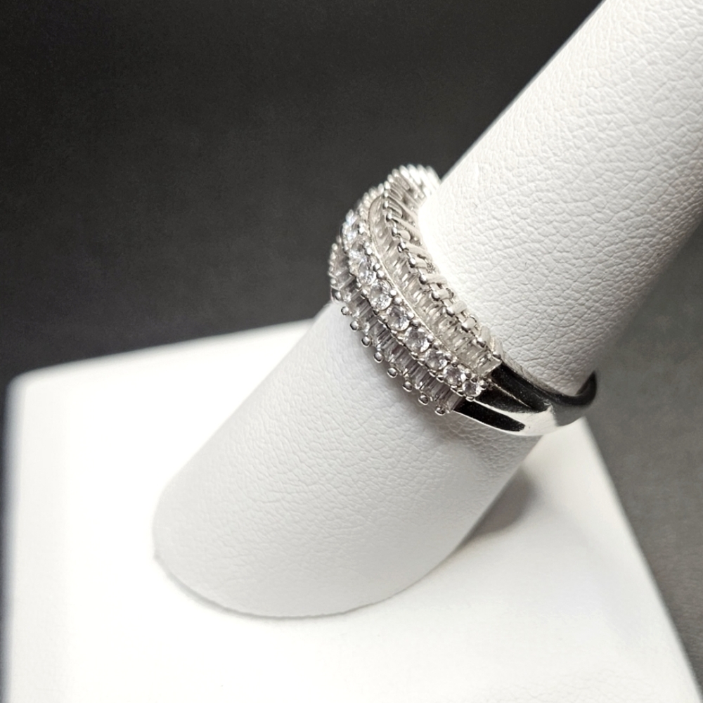 Giani Bernini Sterling Silver Ring Marked IBB CN 925 Size 8 - Picture 4 of 5